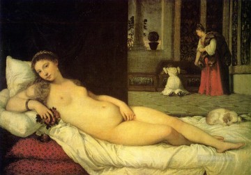 Desnudo Painting - Venus de Urbino 1538 desnuda Tiziano Tiziano